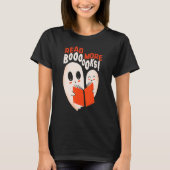 T-shirt Cute BOO Lire plus Librairie Anglais Enseignant (Devant)