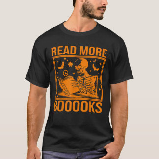 T-shirt Cute Boooks Read More Books Funny Teacher H