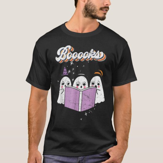 T-shirt Cute Boooks Read More Books Funny Teacher H (Devant)
