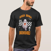 T-shirt Cute Boooks Read More Books Funny Teacher H (Devant)
