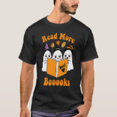 T-shirt Cute Boooks Read More Books Funny Teacher H (Devant)