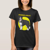 T-shirt Cute Border Collie (Devant)