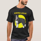 T-shirt Cute Border Collie (Devant)
