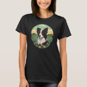 T-shirt Cute Border Collie Dog on Border Collie  1 (Devant)