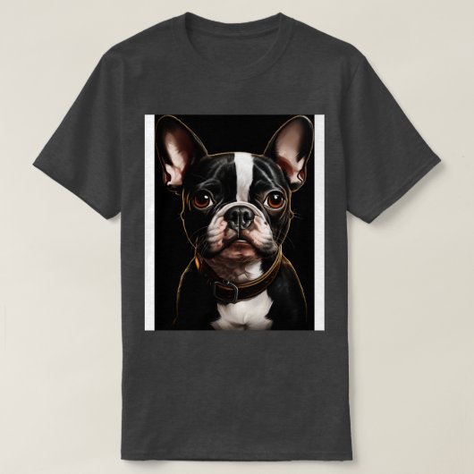 T-shirt Cute Boston Terrier Amateurs Chiens Boston Terrier (Design devant)