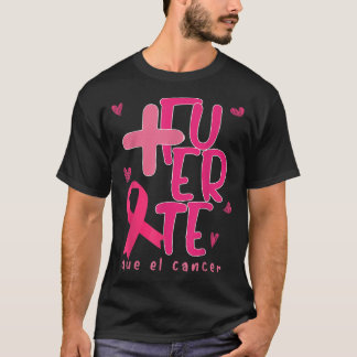 T-shirt Cute Breast Cancer Support Espanol Cadeau Nous Por