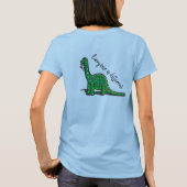 T-shirt Cute Brontosaurus Dinosaur (Dos)