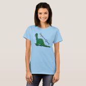 T-shirt Cute Brontosaurus Dinosaur (Devant entier)