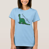 T-shirt Cute Brontosaurus Dinosaur (Devant)