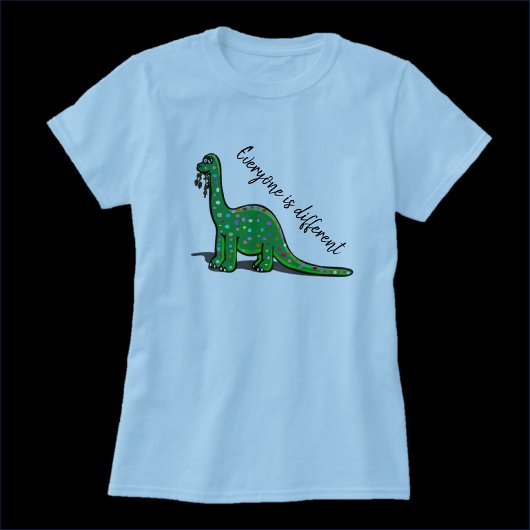 T-shirt Cute Brontosaurus Dinosaur