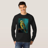 T-shirt Cute Budgie Bird Parakeet Birds Bird Breeder 1 (Devant entier)