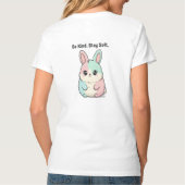 T-shirt Cute Bunny – Kindness & Soft Aesthetic Design (Dos)