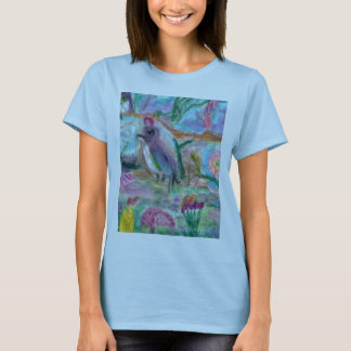 T-shirt Cute Burnout T with colorful art