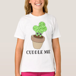 T-shirt Cute Cactus Cuddle Child Nature Plante