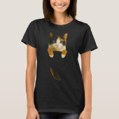 T-shirt Cute Calico Cat Cket Drôle Chat Maman Chat Papa Ch (Devant)