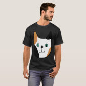 T-shirt Cute Calico Kitty Cat Fun Adorable Kitten (Devant entier)