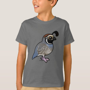 T-shirt Cute California Quail