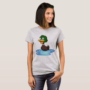 T-shirt Cute canard cartonné