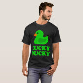 T-shirt Cute canard en caoutchouc Lucky canard canard Cool (Devant entier)