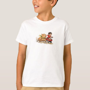 T-shirt Cute Capybara Adventure Kids Shirt
