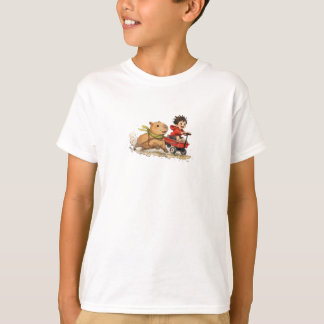 T-shirt Cute Capybara Adventure Kids Shirt