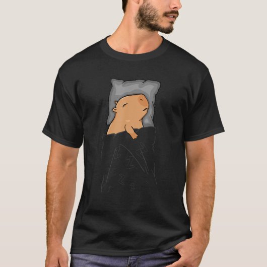 T-shirt Cute Capybara Lover Femmes Enfants Capybara (Devant)