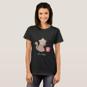 T-shirt Cute cat (Devant entier)