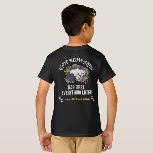 T-shirt Cute Cat (Dos entier)