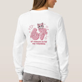 T-shirt Cute cat 67 valentine (Dos)