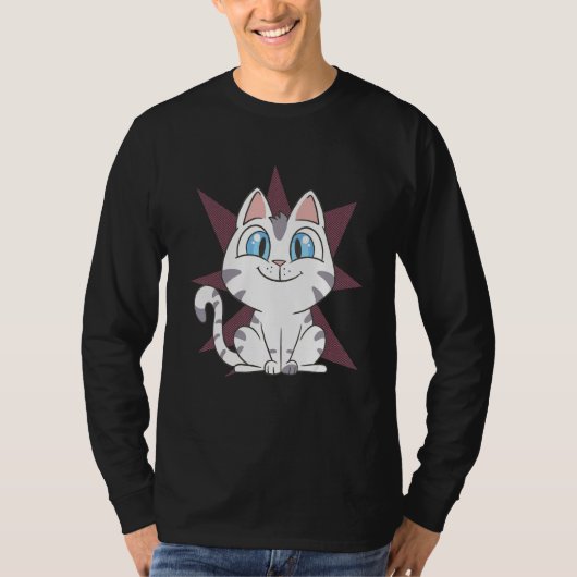 T-shirt Cute Cat 7 (Devant)
