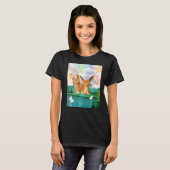 T-shirt Cute Cat Butterflies Mom Kitten Cats (Devant entier)