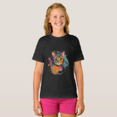 T-shirt cute cat design  (Devant entier)