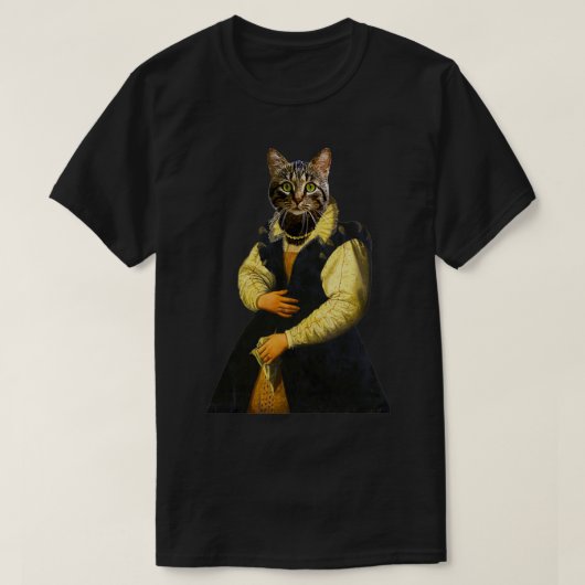 T-shirt Cute cat Distinguish Royal Dog Pets on renaissance (Design devant)