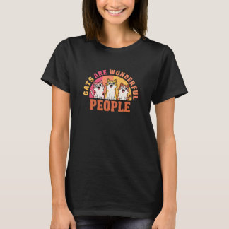 T-shirt Cute Cat Kitty Pet Cats Lovers