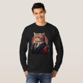T-shirt Cute cat moments Beautiful cat patterns for cat    (Devant entier)