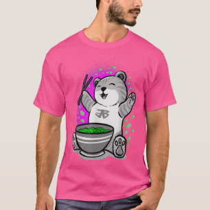 T-shirt Cute Cats Eating Ramen ~ Kawaii Ramen Cats
