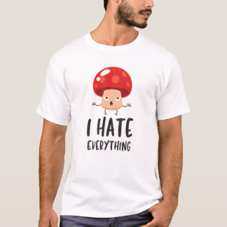 T-shirt Cute Champignons en colère - Champignons amusants