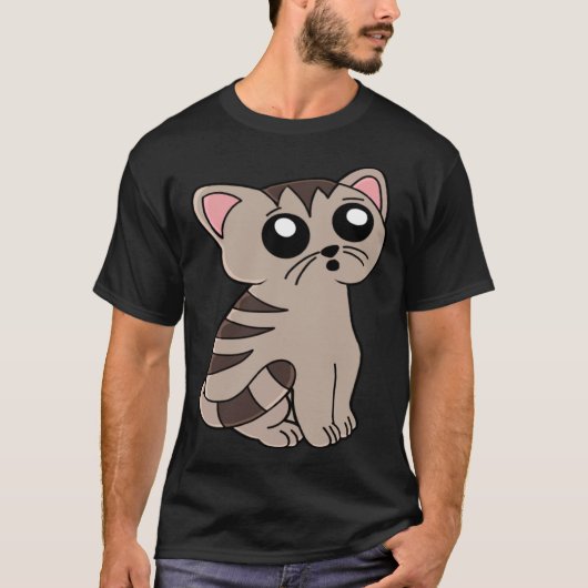 T-shirt Cute chat (Devant)