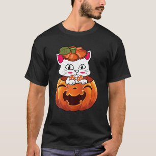 T-shirt Cute chat