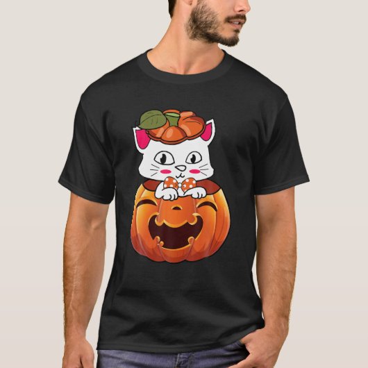 T-shirt Cute chat (Devant)