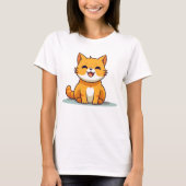 T-shirt Cute chat (Devant)