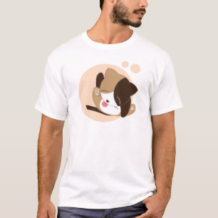 T-shirt Cute chat