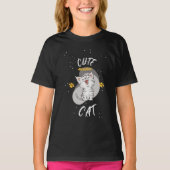 T-shirt Cute chat (Devant)