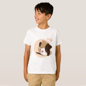T-shirt Cute chat (Devant entier)
