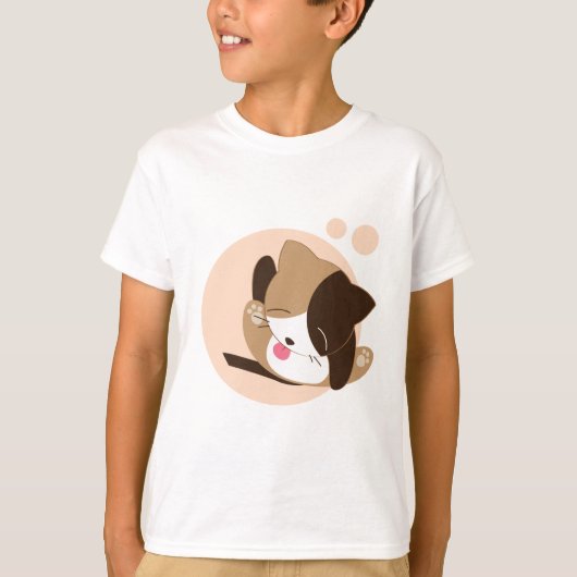 T-shirt Cute chat (Devant)