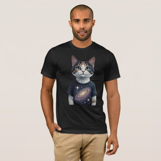 T-shirt Cute chat (Devant entier)
