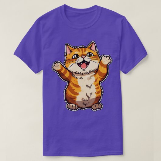 T-shirt Cute Chat 12 (Design devant)