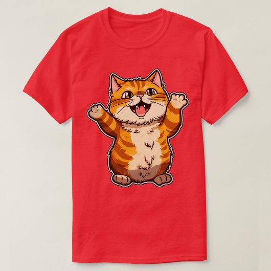 T-shirt Cute Chat 12 (Design devant)