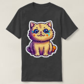 T-shirt Cute Chat 43 (Design devant)