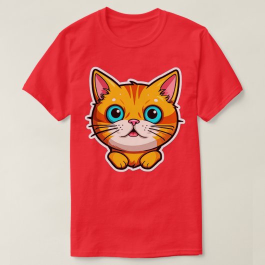 T-shirt Cute Chat 44 (Design devant)